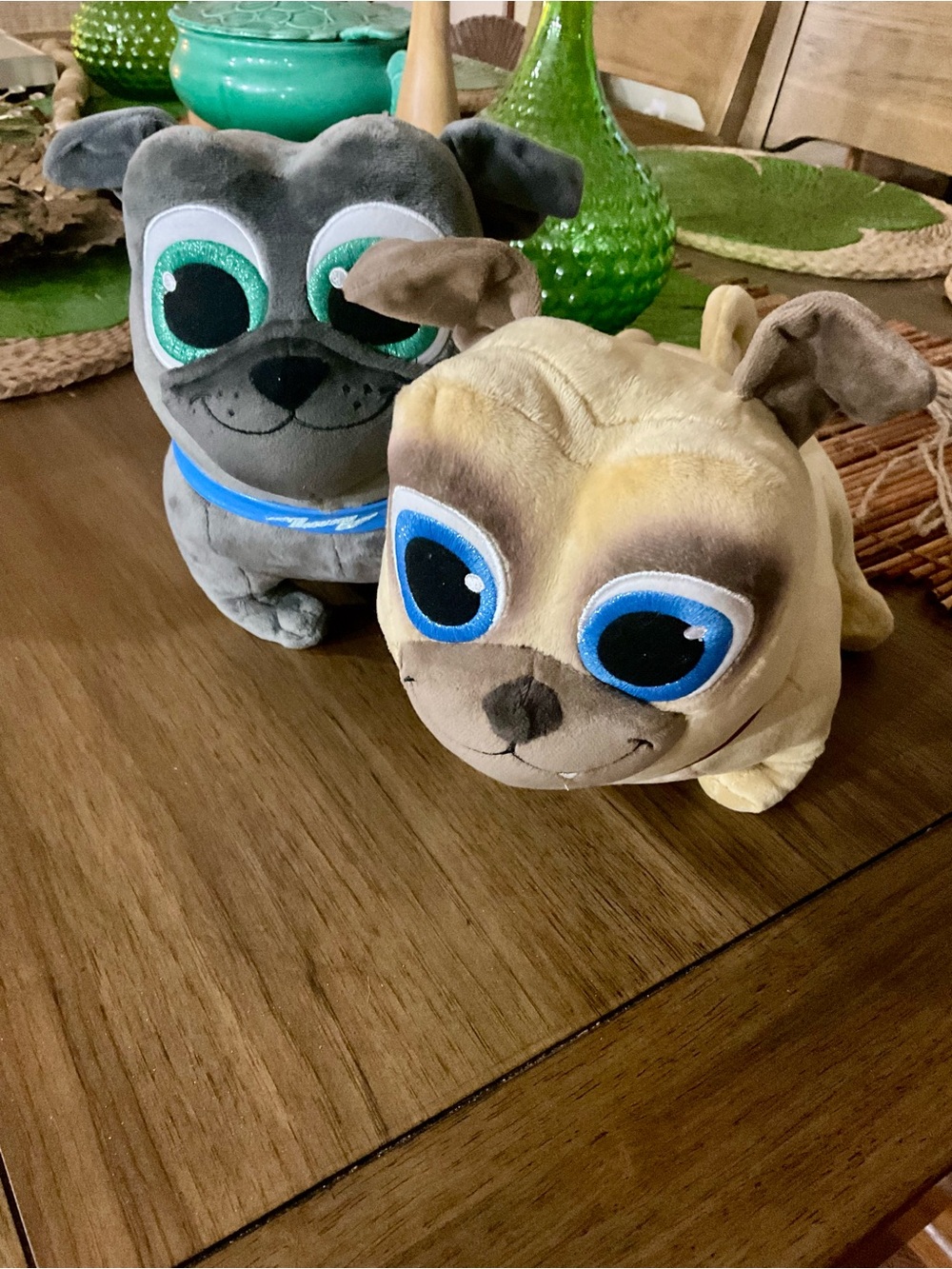 9 Inch Rolly and Bingo Plush Doll Stuffed Animal Puppy Pals Plush Toys